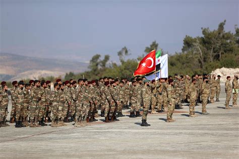 Syrian National Army launches first military academy | Daily Sabah