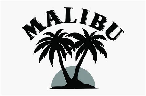 Logo Malibu Wine Free Clipart Hd Clipart - Malibu Rum Logo White , Free ...