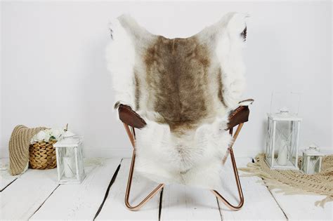 Reindeer Hide | Reindeer Rug | Reindeer Skin | Throw XXL EXTRA LARGE - Scandinavian Style ...