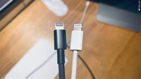 New Images of Rumored 'iPhone 12' Braided Lightning to USB-C Cable Emerge [Update: Black Cable ...