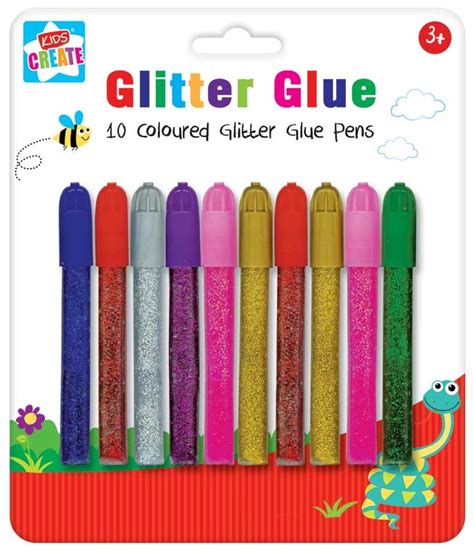 10 Glitter Glue Pens Wholesale