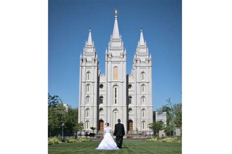 Mormon Temple Wedding