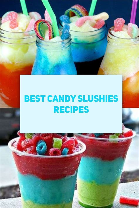 BEST Candy Slushies Recipes! | Alcoholic & Non-alcoholic | Recipe ...