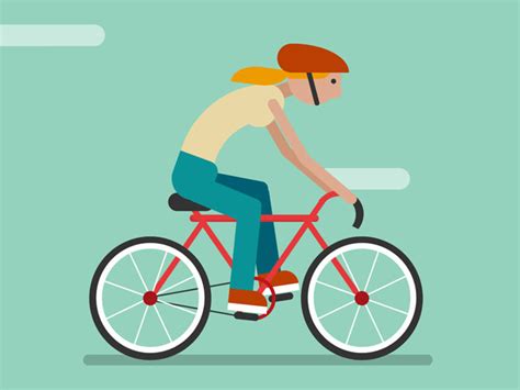 CSS Cyclist /Bike Animation - Lena Design