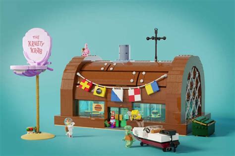 Spongebob Squarepants - The Krusty Krab hits 10000 Supporters | Bricks Blog