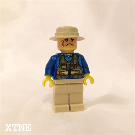 The Unfortunate Fisherman Custom Lego Fisherman with a by xaitone