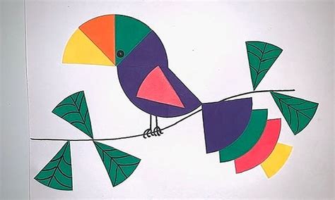 Toucan / Bird Fraction Art / Math - Basic Fractions for Beginners Camp Day 2 | Small Online ...