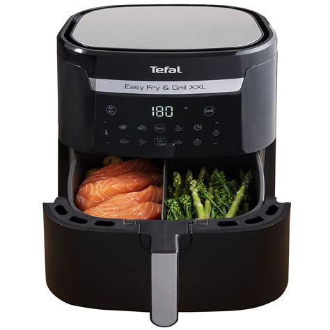 Tefal FW201 Easy Fry 3in1 Digital Air Fryer, Grill & Steamer, 6.2L ...