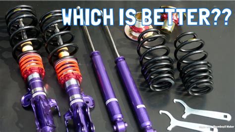 Lowering Springs Vs Coilovers - Cars