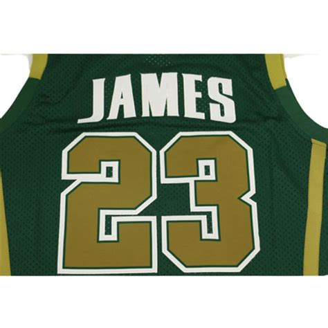 LeBron James High School Jersey - St Vincent St Mary Irish in 2022 ...