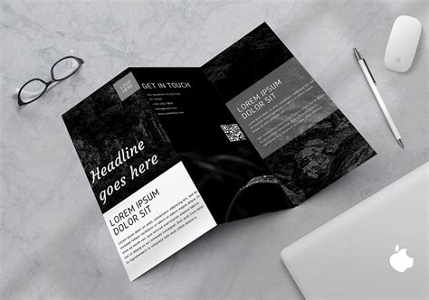 Free Business Model Canva Brochure Templates | SlideChef