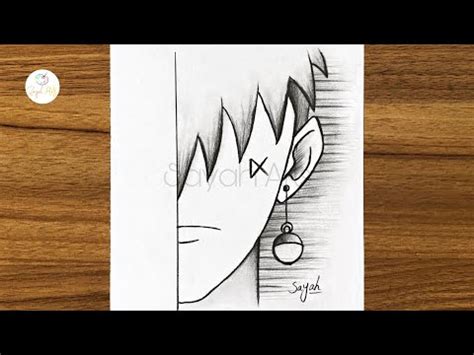 How to draw anime boy step by step || Easy anime drawing | Easy drawing for beginners | Easy drawing