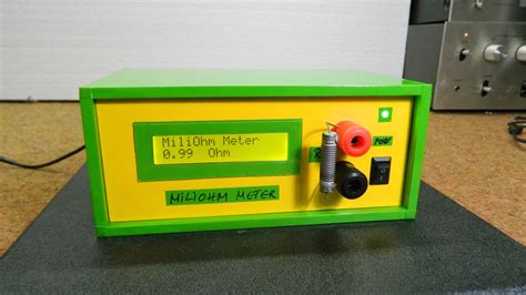 Quick And Simple Milliohmmeter | Hackaday