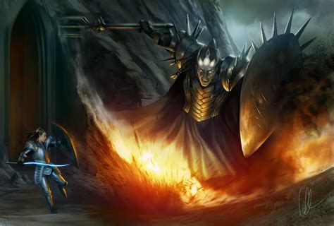 Fingolfin vs Morgotg | Morgoth, Tolkien, Tolkien art