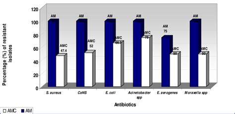 Resistance of bacterial isolates to amoxicillin and amoxicillin... | Download Scientific Diagram