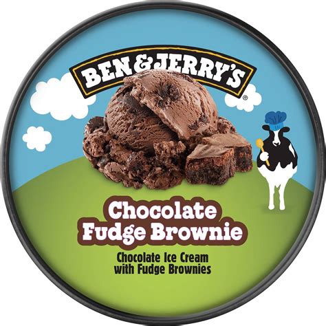 Ben & Jerry's Ice Cream Tub Chocolate Fudge Brownie 458ml | Woolworths