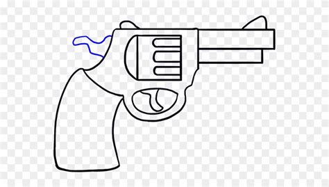 Cowboy Clipart Gun Clipart - Drawing - Png Download (#689047) - PinClipart