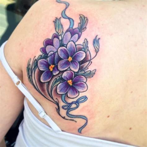 The 25+ best Violet flower tattoos ideas on Pinterest | Violet tattoo ...