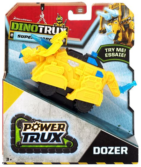 Dinotrux Supercharged Power Trux Dozer Vehicle Mattel Toys - ToyWiz