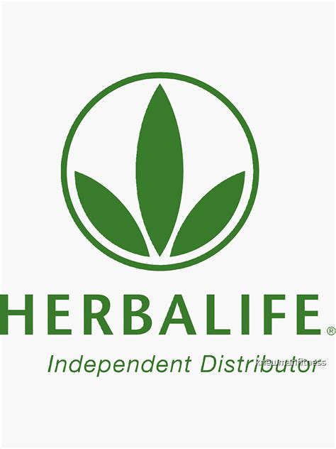 "Herbalife logo green" Sticker by knewmanfitness | Redbubble