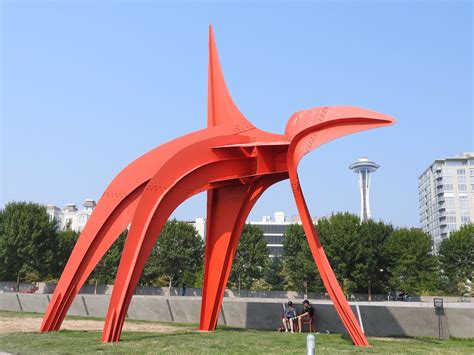 Calder's "Eagle" sculpture | Olympic Sculpture Park - Seattl… | Flickr