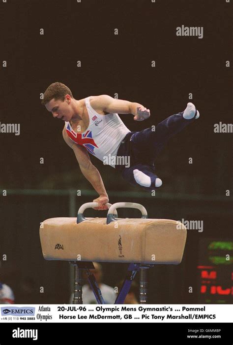 Atlanta Olympic Games 1996 -Mens Gymnastics Stock Photo - Alamy