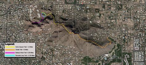 Camelback Mountain Trails: Echo Canyon, Cholla, Bobbys Rock, Ramada