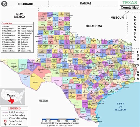Texas area Code Map | secretmuseum