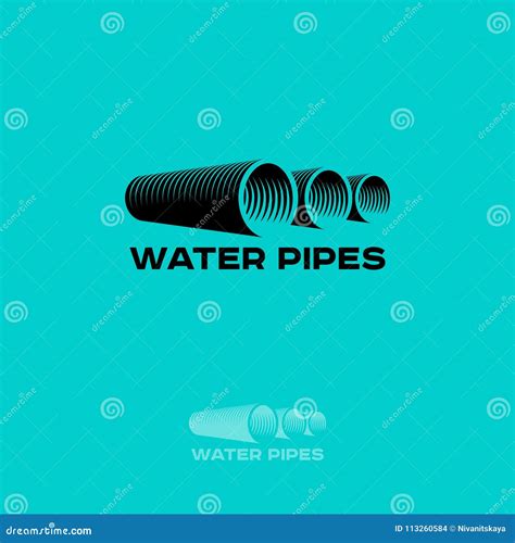 Pipes Logo. Pipes Emblem. Pipeline Icon. Corporate Logo Design TemplatePipes Logo. Pipes Emblem ...