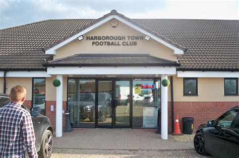 Football Grounds visited by Richard Bysouth: Harborough Town FC