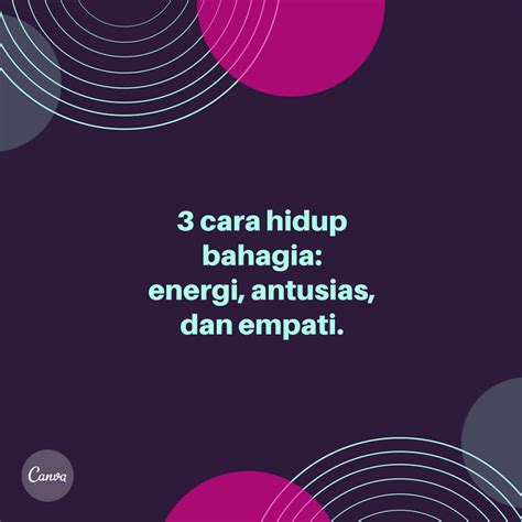 Kata Kata Bahagia Buatmu Tersenyum | Dengan Gambar - Canva