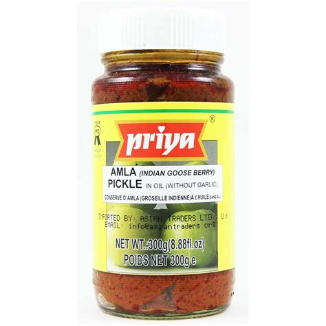 Priya Amla Pickle 300g I Buy Online - Asian Dukan