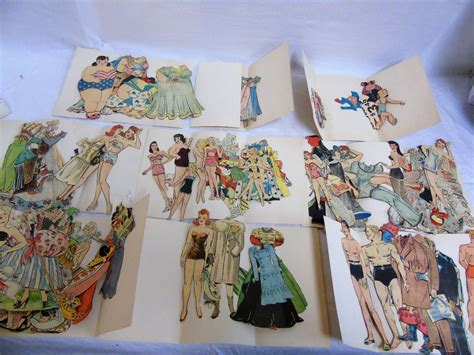 Vintage Brenda Star Paper Cut Out Dolls- Lot -- Antique Price Guide Details Page