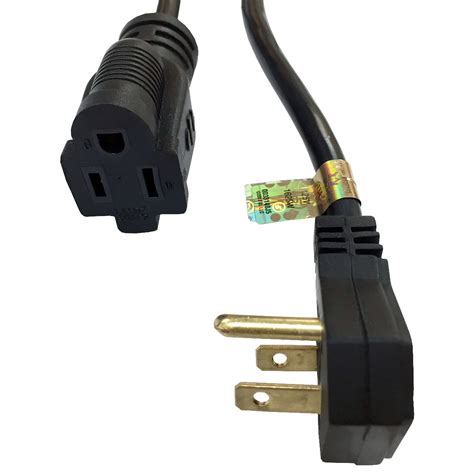 Flat Plug Power Extension Cords | UL Listed | 125V | 16/3