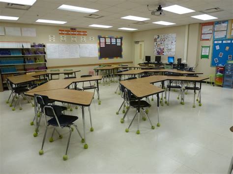 Image result for classroom configuration with long tables Classroom Layout, Classroom Decor ...