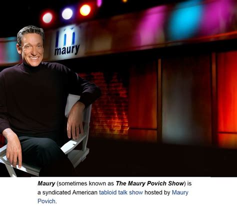 Maury Povich | Favorite tv shows, Tv shows, Celebrities