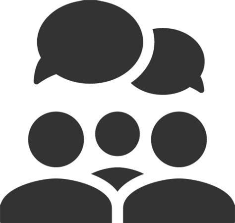 "Group Discussion" Icon - Download for free – Iconduck