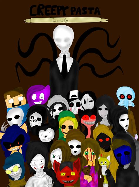 Creepypasta Family by SpeedPainterGirl on DeviantArt