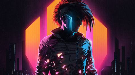 Anime Cyberpunk Neon Wallpapers - Wallpaper Cave