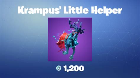 Krampus' Little Helper | Fortnite Glider - YouTube