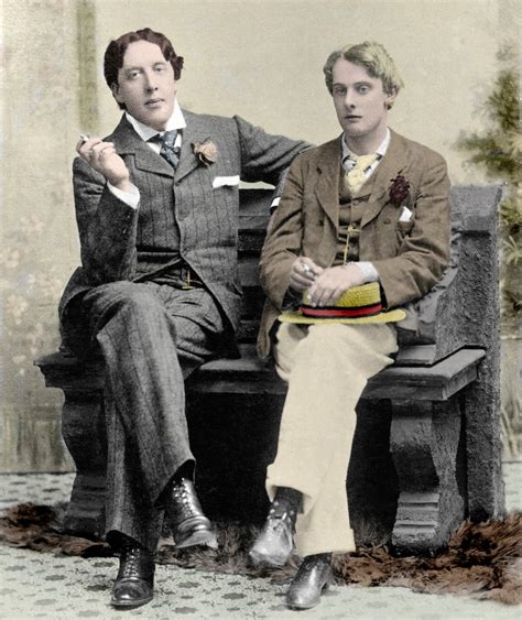 Oscar Wilde e Lord Alfred Douglas, 1894 (foto a colori)