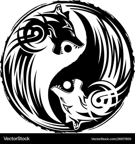 Yin and yang wolf | 55+ Yin Yang Wolf Wallpapers. 2020-03-08