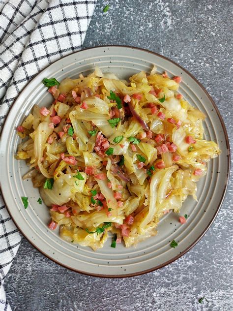 Easy Keto Fried Cabbage with Bacon Recipe