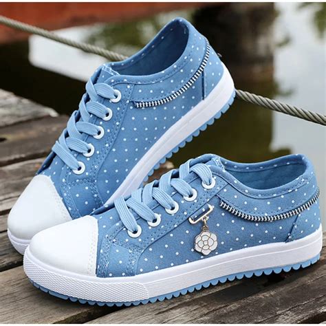 Aliexpress.com : Buy 2019 New Spring Women Canvas Shoes Casual Stars ...