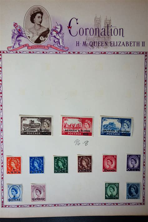 British Mint Queen Elizabeth II Coronation Stamp Collection | eBay