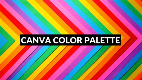 Canva Color Palettes - Blogging Guide