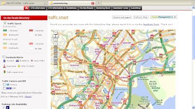 OneMap.sg: ONE.MOTORING Traffic.Smart - Your One Stop Site for all Traffic Information! [Part 1]