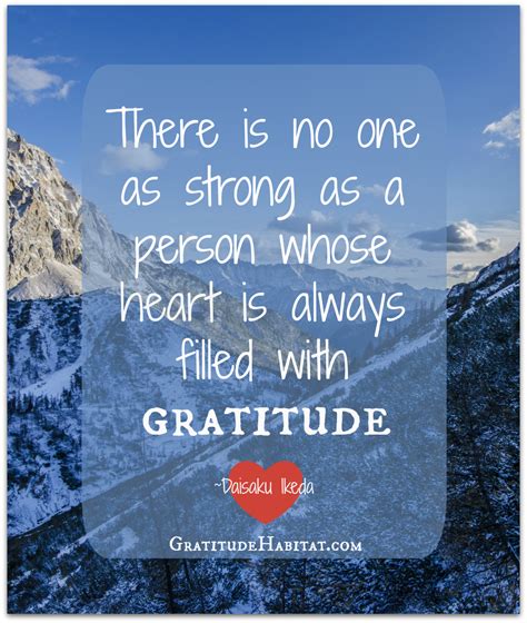 Strength In Gratitude | Ikeda quotes, Gratitude, Thankful quotes