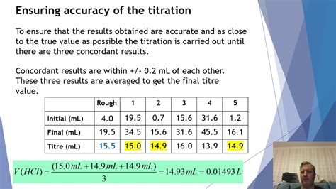 Year 12 Chemistry Revision - Titrating - Using the Burette to make an ...