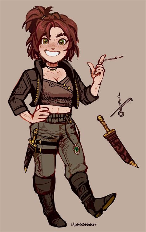 halfling | Tumblr | Dungeons and dragons characters ... halfling rogue character dnd female fa ...